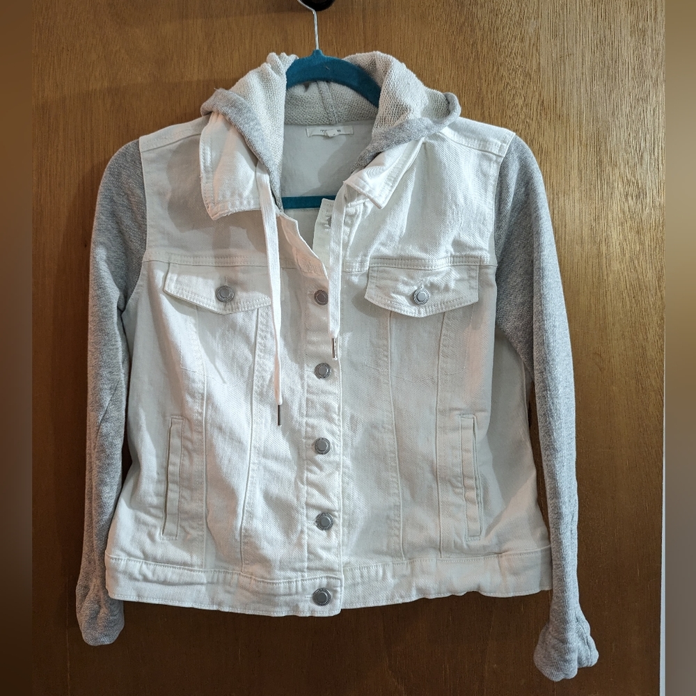 Maurices Hoodie Denim Jacket